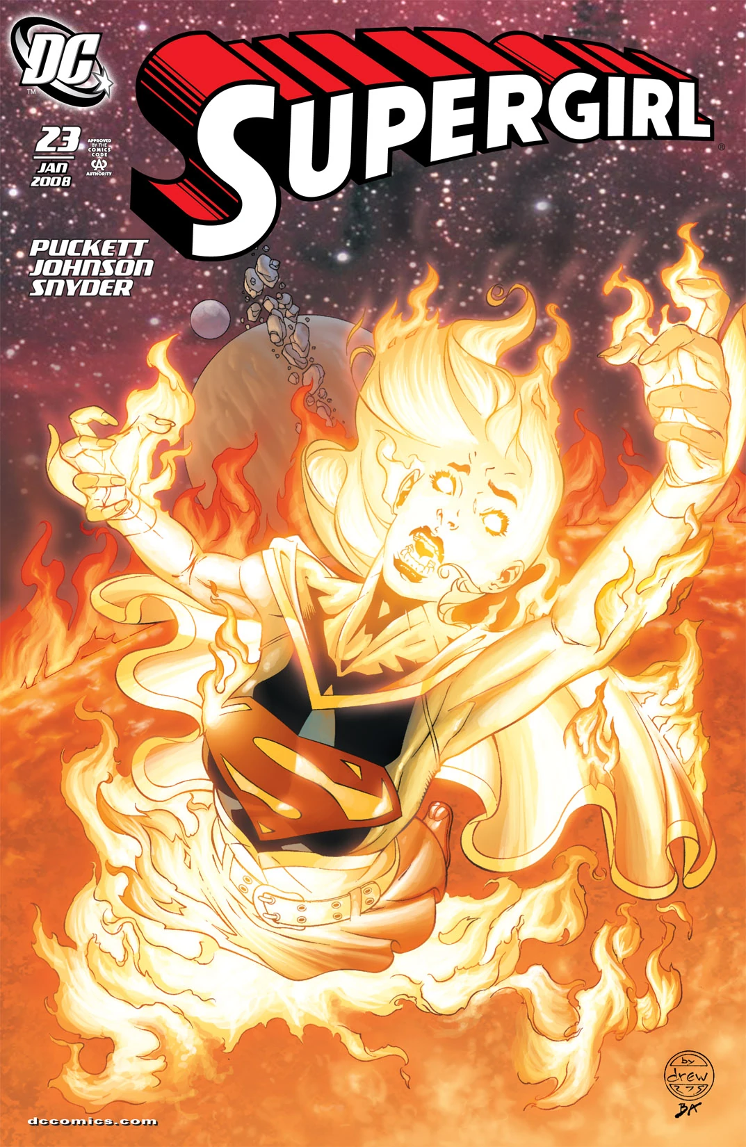Supergirl #23 (DC, 2007 — Cover A) cover